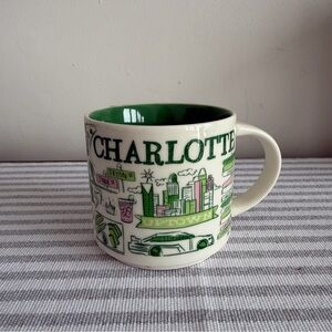 STARBUCKS Charlotte Been There Series Collectible 14 oz Mug #2602015